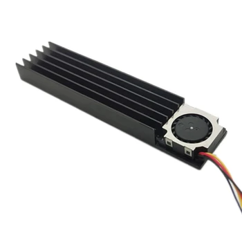 1 БР. Радиатор M. 2 Cooler 22110 SSD Твърд Охладител За Твърд Диск Алуминиев Радиатор със Силиконова Подложка Термопластичной