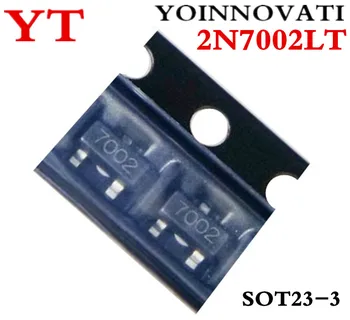  100 бр./лот 2N7002LT 2N7002 7002 N-канален MOSFET N-CH SOT23-добро качество.