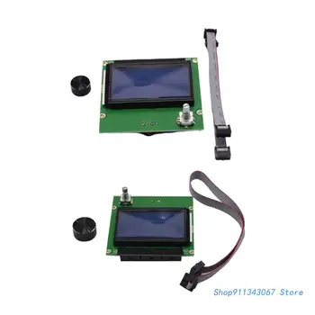 12864 Дисплей модул LCD екрана такса за управление за Ender3 Series/CR10/10s/s4/S5 Директен доставка