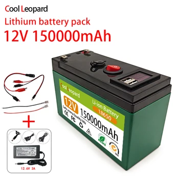 12V 150Ah 18650 Литиева Батерия 3S6P Вграден 100A точност ръководят BMS За Пръскачки Батерия за Електромобили + Зарядно устройство 12,6 V