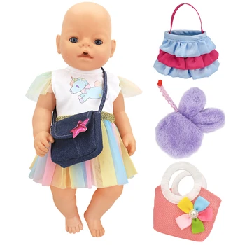 18-инчови аксесоари за кукли, мини чанта за кукольной дрехи American Girl, висококачествена чанта, куклен дом, детска развитие играчка за момичета