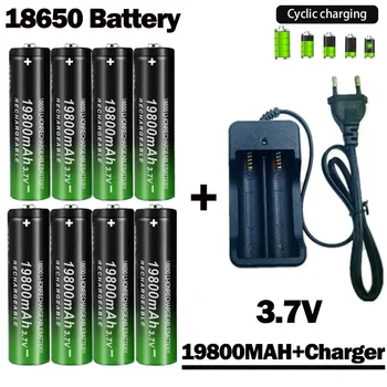 18650 Батерия 2023NewBestselling 19800 ма батерия + Зарядно Устройство 3,7 В 18650 Литиево-йонни Батерии Акумулаторна Батерия за Дистанционно Управление Отвертка
