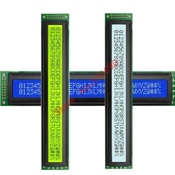 1бр Нови 40X2 4002 Знаков LCD модул на Дисплея на Екрана Син Бял KS0066 SPLC780 или Съвместим Високо Качество