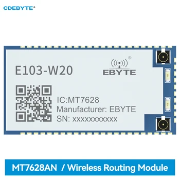 2,4 G MT7688AN/7628 Сериен порт за безжичен рутер Wifi Модул E103-W20 OpenWRT SDK AP STA 32 MB Flash + 128 MB DDR2 150/300 Mbps PHY