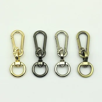 20pcs 13 мм метал куче чанти ключалката Модула кука за чанта закачалка закопчалка Омар САМ шевни завъртане на ключ, пръстени, верижки, бутони, кожени Занаятите