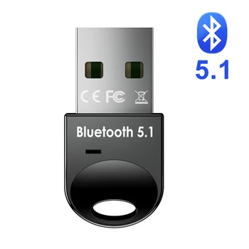 5.1 USB Bluetooth адаптер за PC 5.0 Bluetooth ключ 5 0 модул ключов рецептор БТ предавател Aptx аудио приемник за компютър