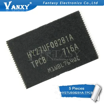 5 бр. HY27US08281A-TPCB TSOP48 HY27US08281A флаш памет TSOP NAND, нова и оригинална