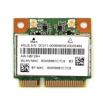 Atheros AR5B225 WIFI Безжична Bluetooth BT 4.0 и Половина МИНИ-карти на PCI-E Wlan-Добре, отколкото 1030 6235 6230 150 М захранващ адаптер за лаптоп