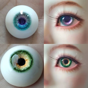 BJD Eyes куклени очи 8 мм-20 мм куклени градиентные гипсови очите за играчки 1/8 1/4 1/6 1/3 SD DD аксесоари за кукли 8 мм-20 мм куклени очи