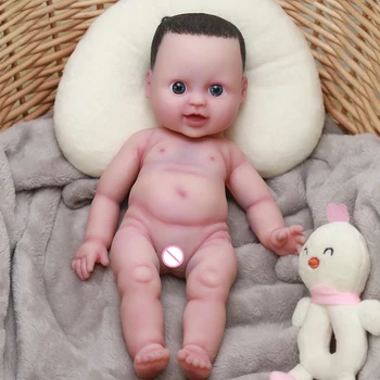 COSDOLL Baby Reborn, твърди силиконови кукли за момичета, за момчета, за деца, истинска силиконова кукла 13 инча 1,45 кг