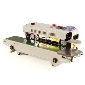FR-770 устройство за постоянно запечатване на лентата Вертикална автоматична машина за постоянно запечатване с цифров контрол на температурата за опаковъчната филм