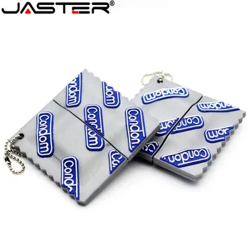 JASTER Usb 2.0 Романтична Пръчка Durex Clef 100% от Капацитета на USB Флаш памет 4 GB 8 GB 16 GB 32 GB 64 GB Usb Забавен Boda Pulsera Usb