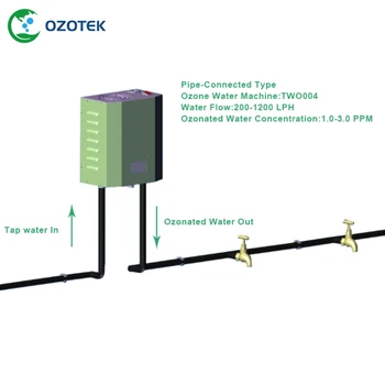 OZOTEK ozon jeneratörü içme suyu için TWO004 110 V/220 isteğe bağlı 1.0-3.0 ПРОМИЛА ücretsiz kargo