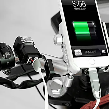 QC3.0 Зарядно Устройство за Мотоциклет Moto Dual USB Зарядно Устройство Конектор за Захранване на Зарядно Устройство Адаптер ЗА SUZUKI K1 K2 K3 K4 K5 K6 K7 K8 K9 K10 K11 K12 K13