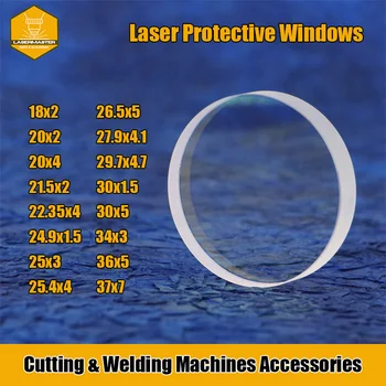 Raytools Bodor WSX Fiber 27,9 4,1 Лазерни Защитни Стъкла За Лещи Trumpf Precitec Procutter Защита 30x5 27,9x4,1