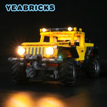YEABRICKS led лампа за 42122, набор от градивни блокове (не включва модел), тухлени играчки за деца