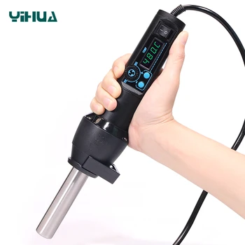 YIHUA 8858-I пистолет с горещ въздух ЕС/САЩ интелигентен дигитален дисплей станция за разпояване с постоянна температура 700 W промишлен BGA заваряване инструмент