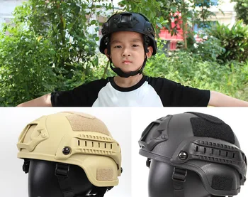 Быстроразъемный каишка Лесно Регулируема велосипеден шлем Велосипеден шлем ABS тактически шлем