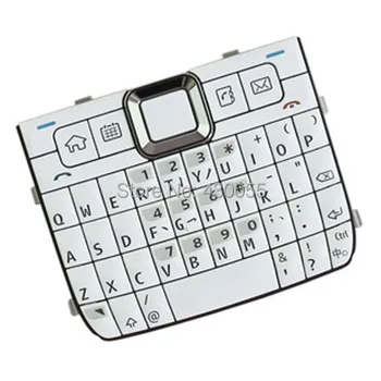 Бяла на цвят, на нов корпус, основната функция, основни клавиатура, клавиатура, бутони, калъф за Nokia E71, безплатна доставка
