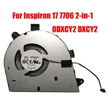 Вентилатор за процесор за лаптоп DELL Inspiron 17 7706 2-в-1 0DXCY2 DXCY2 PB9206S05HN2 DC5V 0.5 A Нов