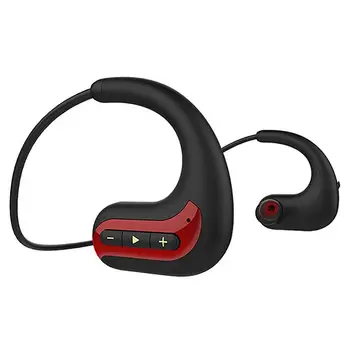 Водоустойчиви слушалки за плуване Ipx8 с вградена памет от 8 GB, ультралегкие ушите за плуване, тичане, каране на колело, MP3 плейър