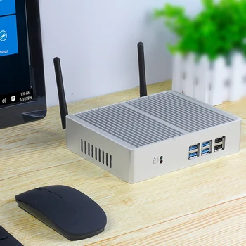 Домакински мини-КОМПЮТЪР на Intel Core i7-4500U i5-4200U Windows 10 Linux HTPC, HDMI, VGA Дисплей 300M WiFi, Gigabit Ethernet Здрав IPC