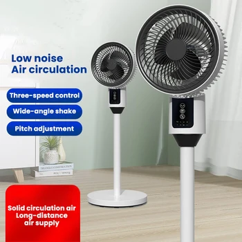 Домашен външен вентилатор с дистанционно управление за циркулация на въздуха 2-8 Ч, 3 степени