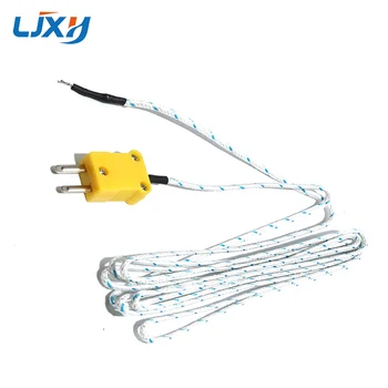 Дължина на кабела LJXH 4/6/10 m температурен Сензор за термодвойки тип K, кабел от фибростъкло, сонда