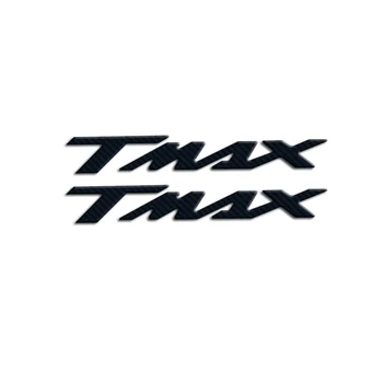 етикети TMAX от въглеродни влакна, Стикери С Логото на Скутер в Предната Ивица, Комплект аксесоари за Yamaha TMAX 500/530 TMAX500 TMAX530 T-MAX