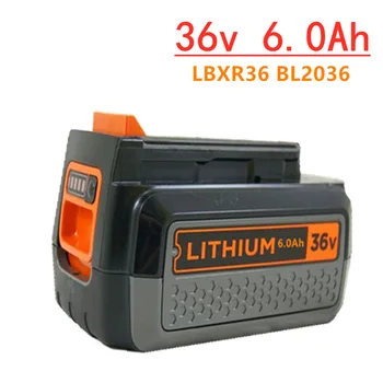 За Black Decker 36 В/От 40 До 6000 mah Литиево-Йонна Акумулаторна Батерия За електрически инструменти LBXR36 BL2036 LBX2040 LST136 LST420 Градински Инструменти