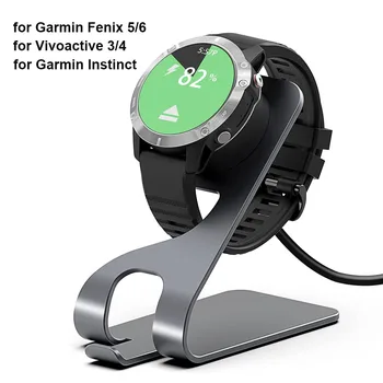 Зарядно устройство за Garmin Instinct/Vivoactive 3 4 4S Fenix 5 Plus/6 6X Pro/7 7S 7X Charging Forerunner 245 645 за Garmin Venu 2 2S
