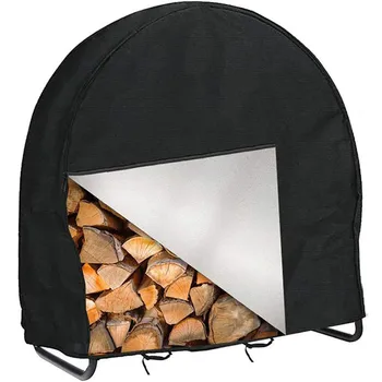 Капак за дровяного трупи, външна водоустойчив капак за дървена дограма, ветрозащитная капак за съхранение на tarps от сухо дърво