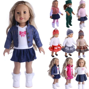 Куклен украшение, рокля, аксесоари за 18-инчовата американската момичета, нашето поколение, това е моят живот, кукла на ръчно изработени детски играчки 