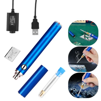 Нов Преносим Безжичен кабел за зареждане Ютия USB 3,3-4,8 НА Безжични Акумулаторни Паяльники Външни Преносими Заваръчни Инструменти За Ремонт