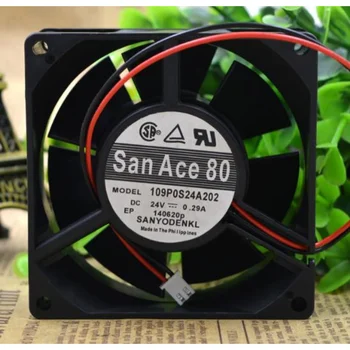Нов фен на процесора за SANYO 109P0824A202 8 см 24 8032 В 0.29 A Fan охлаждане конвертор на честотата на 80x80x32 мм