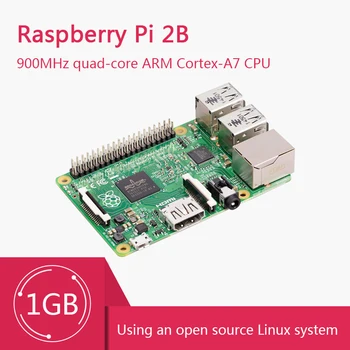 Нова Официална Такса за разработка на Raspberry Pi 2 Model B BCM2836 900 Mhz четириядрен процесор ARM Cortex-A7 CPU Pi 2B дънната Платка