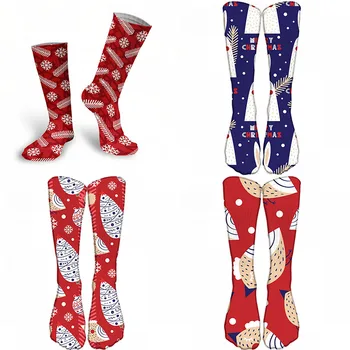 Нови модни мъжки чорапи от японски памук, цветни мультяшные сладки забавни чорапи Happy Kawaii с 3D принтом за коледен подарък чорапи