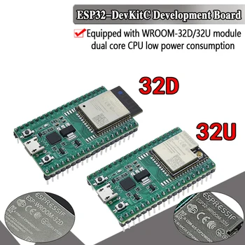 Основна такса ESP32-DevKitC, такса развитие ESP32, ESP32-WROOM-32D, ESP32-WROOM-32U