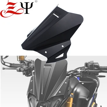Подходящ за YAMAHA FZ09 MT09 MT-09 mt09 2021 2022 Мотоциклет Предното Стъкло, Предното Стъкло Алуминиев Комплект Дефлектор на Кутията Обтекател