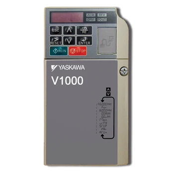 Продава се на оригиналния инвертор Yaskawa Vfd серия V1000 CIMR-VB2A0020 AC200V