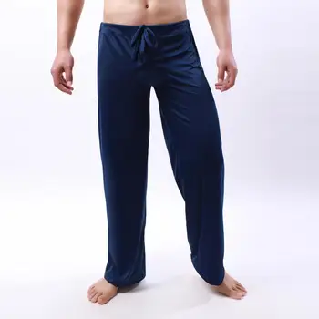 Стилни мъжки панталони за йога с завязками в перинеума, мъжки, спортни панталони, всекидневни меки мъжки панталони