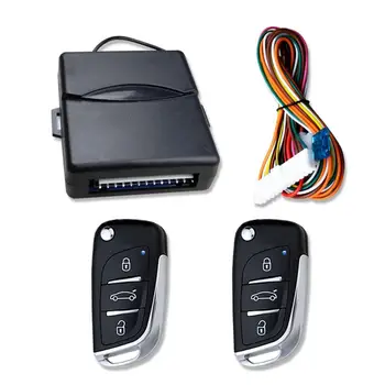 Универсална автомобилна система за автоматично влизане без ключ Бутон Старт Стоп led ключодържател Централна комплект система за заключване на вратите с дистанционно управление