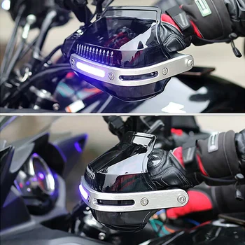 Универсални Мотоциклетни Ръчни Щитове LED Защитник на Спирачната Дръжки Защитни Капаци За bmw r1150r r1150rt k1200lt k1200rs 310r ретровизор